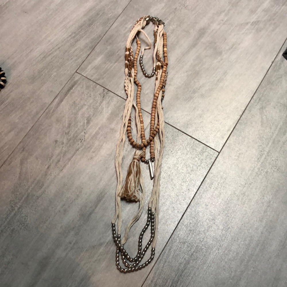 Free People Layered Bohemian Necklace